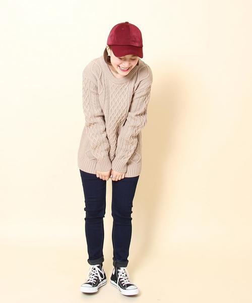 coen（コーエン）の「ウォームスキニーデニムパンツ（デニムパンツ・レディース・ブルー/ネイビー・MEDIUM/LARGE/SMALL）」の6枚目の写真