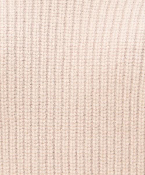 BEAUTY&YOUTH UNITED ARROWS（ビューティーアンドユースユナイテッドアローズ）の「BY ハミルトンウールアゼＶネックニット ◆（ニット/セーター・レディース・イエロー/ライム/ナチュラル・FREE）」の14枚目の写真