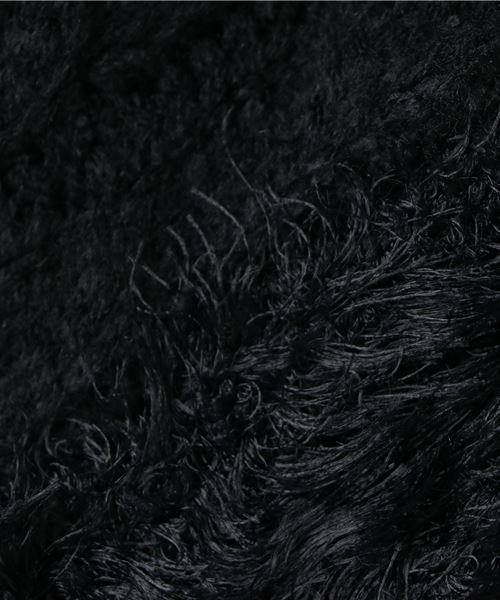 ENVYM（アンビー）の「Ｔｗｏ ｐａｔｔｅｒｎ ｖｏｌｕｍｅ ｋｎｉｔ         （ニット/セーター・レディース・ブラック/ベージュ/グレー・FREE）」の8枚目の写真