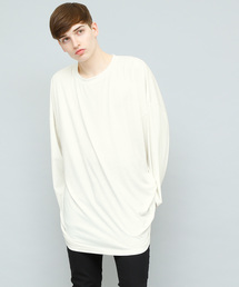EMMA CLOTHES | TRストレッチスーパービッグシルエットドロップカットソー(Tシャツ/カットソー)