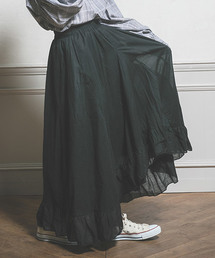 CAMBIO | rsk969-アシンメトリーフリルマキシスカート(スカート)