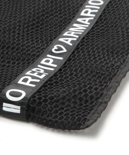 repipi armario（レピピ アルマリオ）の「カラフルメッシュトート（トートバッグ・キッズ・ライトブルー/ブラック/ピンク/イエロー・FREE）」の12枚目の写真