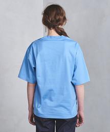 HYKE ハイク　シアー　ニット　Tシャツ トップス ユナイテッドアローズ セール】ハイゲージ ドルマン クルーネック ニットTシャツ‐抗菌