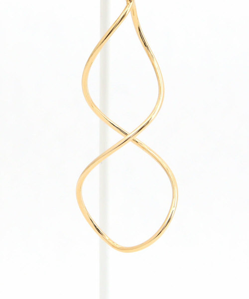 colleca la（コレカラ）の「ツイストフレームのフックピアス・イヤリング（ピアス（両耳用）・レディース・A/B/C/D・FREE）」の12枚目の写真