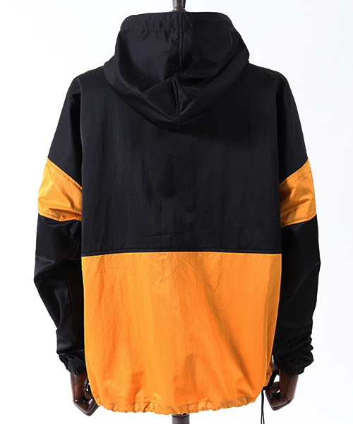 CAMBIO（カンビオ）の「mj5719 - Switch Anorak Jacket　アノラックパーカー（マウンテンパーカー・メンズ・ブラック/オリーブ・S/M/L）」の9枚目の写真