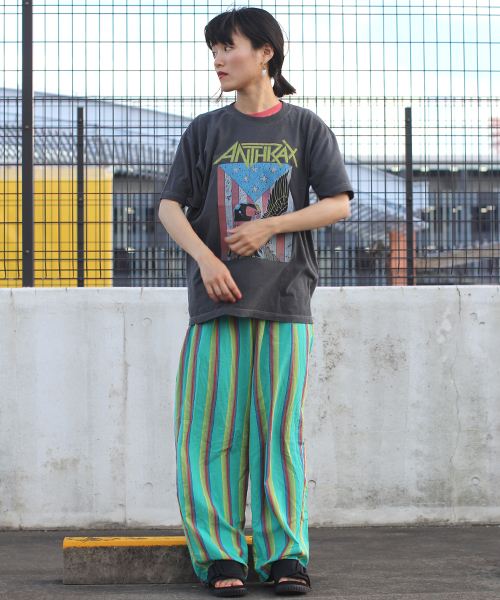 GOOD ROCK SPEED（グッドロックスピード）の「【GOOD ROCK SPEED グッドロックスピード】ANTHRAX/アンスラックス（Tシャツ/カットソー・レディース・ブラック・FREE）」の2枚目の写真