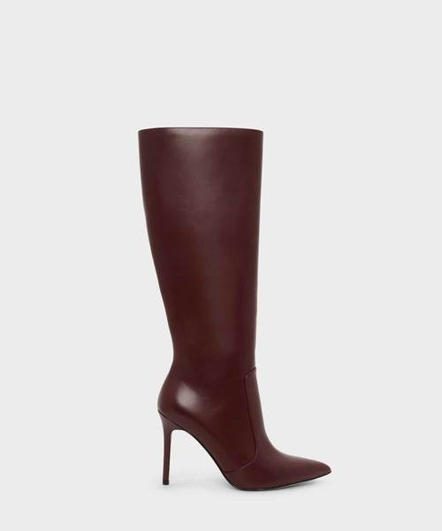 CHARLES & KEITH（チャールズ & キース）の「クラシックニーブーツ / CLASSIC KNEE BOOTS（ブーツ・レディース・ブラック/オリーブ/バーガンディー・22.5cm/23cm/23.5cm/24.5cm/25cm）」の3枚目の写真