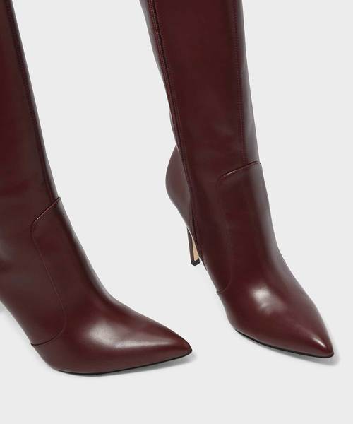 CHARLES & KEITH（チャールズ & キース）の「クラシックニーブーツ / CLASSIC KNEE BOOTS（ブーツ・レディース・ブラック/オリーブ/バーガンディー・22.5cm/23cm/23.5cm/24.5cm/25cm）」の22枚目の写真