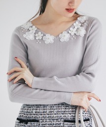 tocco closet�i�g�b�R�@�N���[�[�b�g�j�́u3D�t�����[���`�[�t��냌�[�X���u�j�b�g�v���I�[�o�[�i���̑��g�b�v�X�j�v