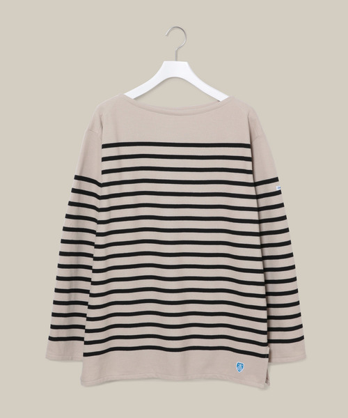 ORCIVAL(オーシバル)の「【ORCIVAL】MARINE NATIONALE(Tシャツ/カットソー・メンズ・ブラック/ダークブラウン・X-LARGE/L)」の1枚目の写真