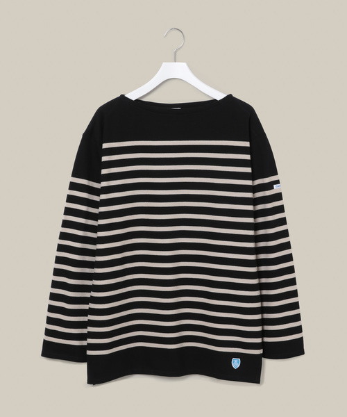 ORCIVAL(オーシバル)の「【ORCIVAL】MARINE NATIONALE(Tシャツ/カットソー・メンズ・ブラック/ダークブラウン・X-LARGE/L)」の2枚目の写真
