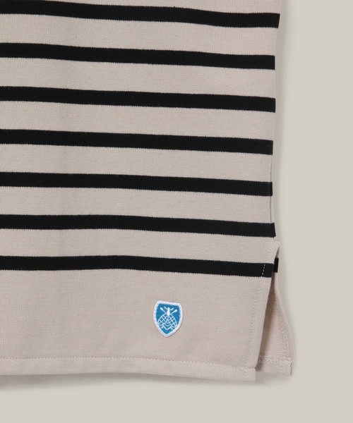ORCIVAL(オーシバル)の「【ORCIVAL】MARINE NATIONALE(Tシャツ/カットソー・メンズ・ブラック/ダークブラウン・X-LARGE/L)」の7枚目の写真