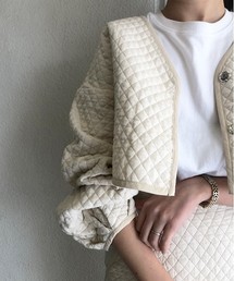 TODAYFUL | キルティングペプラムジャケット(テーラードジャケット)
