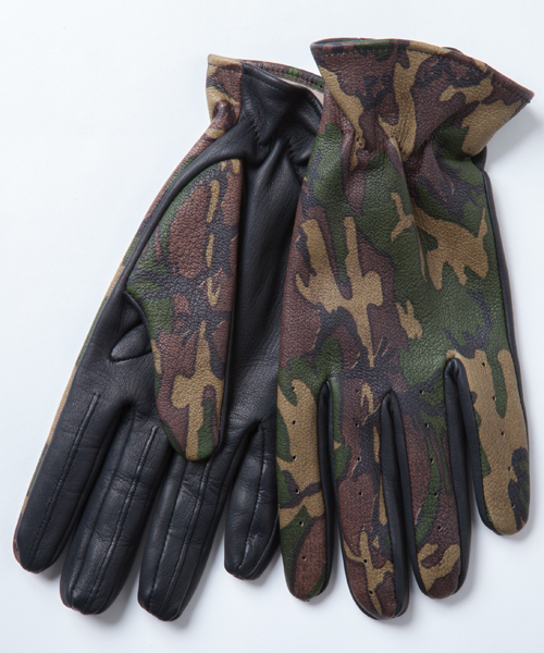SILAS（サイラス）の「TOUCH TEC GROVE（手袋・メンズ・カモフラージュ/ブラウン/ブルー/ネイビー・ONE SIZE）」の4枚目の写真