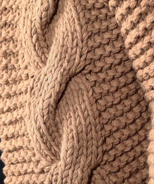 PAGEBOY（ページボーイ）の「ハンドニットケーブルカーディガン（カーディガン/ボレロ・レディース・ベージュ/オフホワイト・FREE）」の10枚目の写真