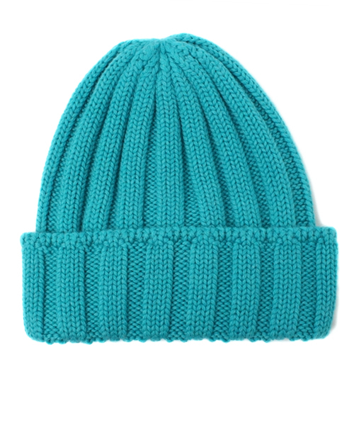 UNITED ARROWS（ユナイテッドアローズ）の「UA ITALY RIB KNITCAP ◆（ニットキャップ/ビーニー・メンズ・オフホワイト/ブラック/ダークグレー/レッド/ケリー/ロイヤルブルー/ネイビー・フリー）」の4枚目の写真