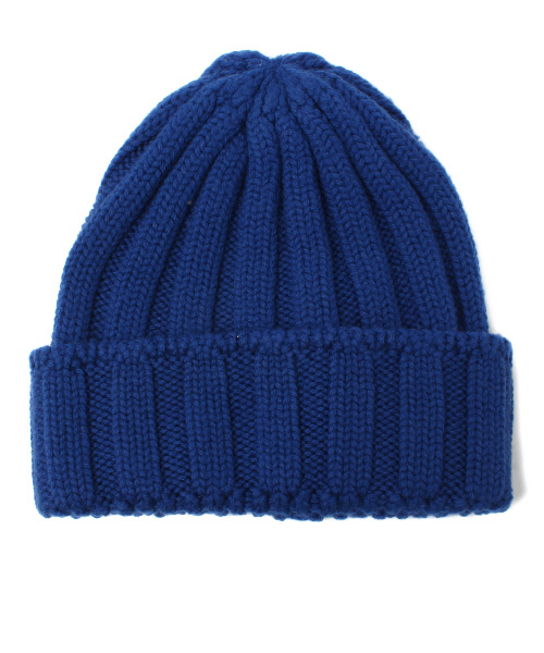 UNITED ARROWS（ユナイテッドアローズ）の「UA ITALY RIB KNITCAP ◆（ニットキャップ/ビーニー・メンズ・オフホワイト/ブラック/ダークグレー/レッド/ケリー/ロイヤルブルー/ネイビー・フリー）」の6枚目の写真
