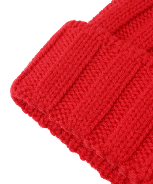 UNITED ARROWS（ユナイテッドアローズ）の「UA ITALY RIB KNITCAP ◆（ニットキャップ/ビーニー・メンズ・オフホワイト/ブラック/ダークグレー/レッド/ケリー/ロイヤルブルー/ネイビー・フリー）」の9枚目の写真