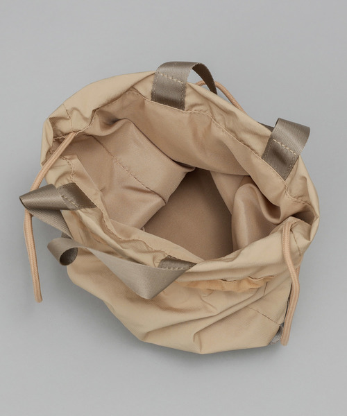 Dickies（ディッキーズ）の「【Dickies/ディッキーズ】別注2way巾着バッグ（ショルダーバッグ・レディース・ブラック/ベージュ/カーキ・FREE）」の10枚目の写真