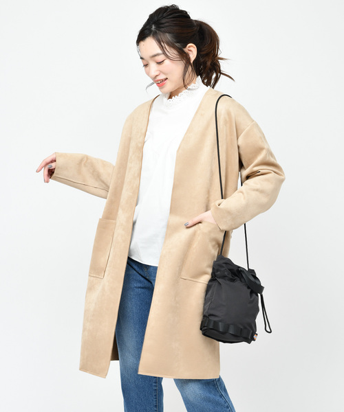 Dickies（ディッキーズ）の「【Dickies/ディッキーズ】別注2way巾着バッグ（ショルダーバッグ・レディース・ブラック/ベージュ/カーキ・FREE）」の13枚目の写真