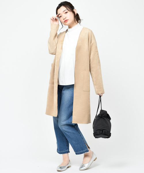 Dickies（ディッキーズ）の「【Dickies/ディッキーズ】別注2way巾着バッグ（ショルダーバッグ・レディース・ブラック/ベージュ/カーキ・FREE）」の12枚目の写真