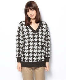 JOURNAL STANDARD | チドリチェック Vネックプルオーバー #(ニット/セーター)