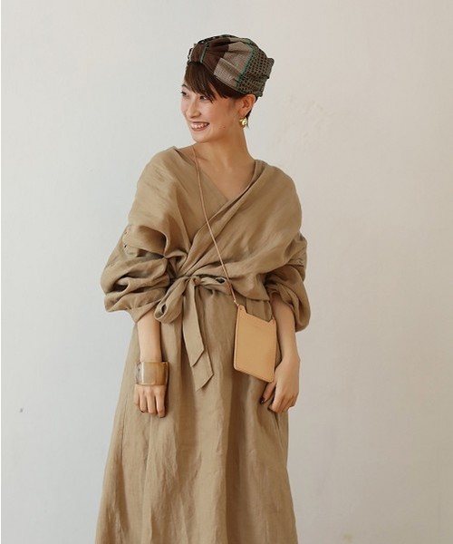 TODAYFUL(トゥデイフル)の「ブァッファローワイドバングル(バングル/リストバンド・レディース・ベージュ・FREE)」の9枚目の写真