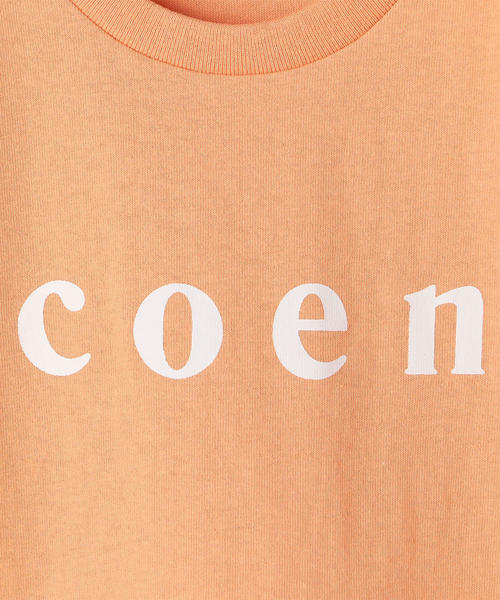 coen(コーエン)の「【WOMENS】coen(コーエン)ロゴTシャツ(Tシャツ/カットソー・レディース・カーキ/シャーベット・MEDIUM/LARGE)」の7枚目の写真