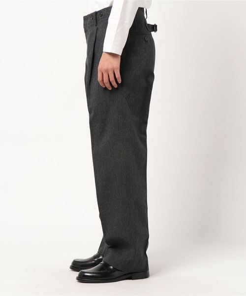 ADAM ET ROPE'(アダムエロペ)の「【Wild Life Tailor】アーミーツイルスラックス(その他パンツ・メンズ・チャコールグレー/グリーン系その他・S/L/M)」の3枚目の写真