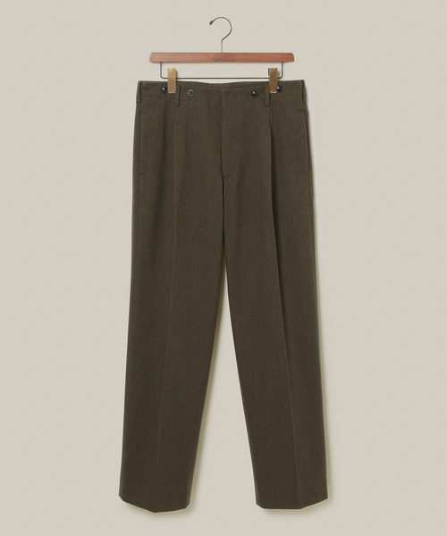 ADAM ET ROPE'(アダムエロペ)の「【Wild Life Tailor】アーミーツイルスラックス(その他パンツ・メンズ・チャコールグレー/グリーン系その他・S/L/M)」の1枚目の写真