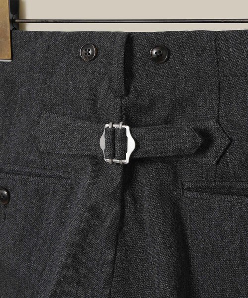ADAM ET ROPE'(アダムエロペ)の「【Wild Life Tailor】アーミーツイルスラックス(その他パンツ・メンズ・チャコールグレー/グリーン系その他・S/L/M)」の7枚目の写真