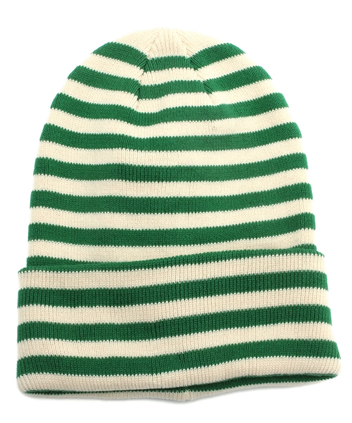 Ray BEAMS（レイビームス）の「○Ray BEAMS / ボーダー ワッチキャップ（ニットキャップ/ビーニー・レディース・ピンク/グリーン/ネイビー/その他1・ONE SIZE）」の5枚目の写真