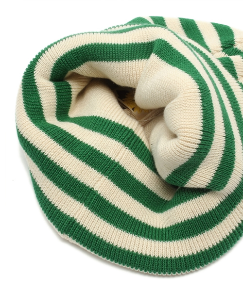 Ray BEAMS（レイビームス）の「○Ray BEAMS / ボーダー ワッチキャップ（ニットキャップ/ビーニー・レディース・ピンク/グリーン/ネイビー/その他1・ONE SIZE）」の9枚目の写真