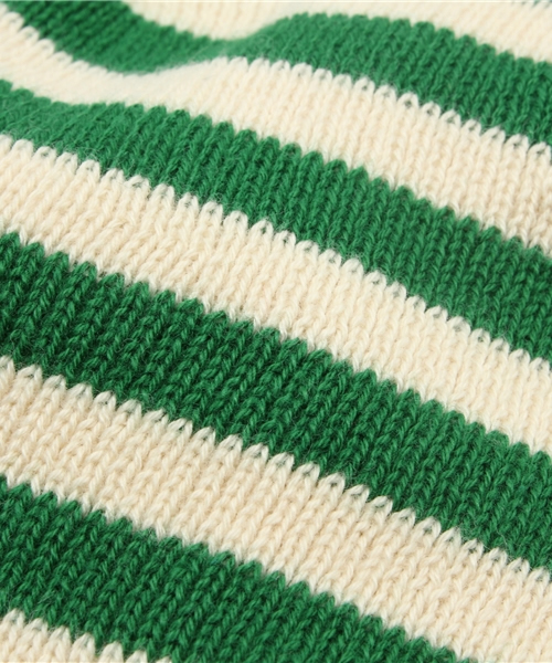 Ray BEAMS（レイビームス）の「○Ray BEAMS / ボーダー ワッチキャップ（ニットキャップ/ビーニー・レディース・ピンク/グリーン/ネイビー/その他1・ONE SIZE）」の10枚目の写真