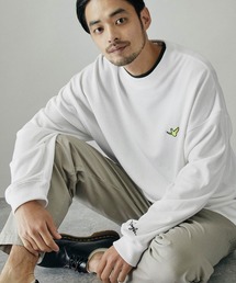 Mark Gonzales/マークゴンザレス MONO-MART別注 ビッグシルエット プルオーバースウェット