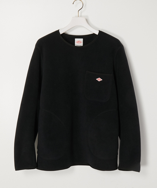 Danton(ダントン)の「ダントン DANTON / フリースプルオーバー(その他トップス)」|ブラック