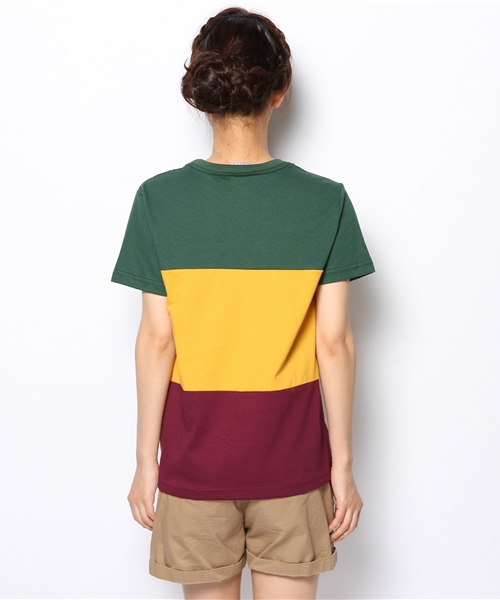 BEAMS BOY(ビームスボーイ)の「WALLA WALLA SPORT / ラスタパネル ポケットTシャツ (Tシャツ/カットソー・レディース・グリーン・ONE SIZE)」の3枚目の写真
