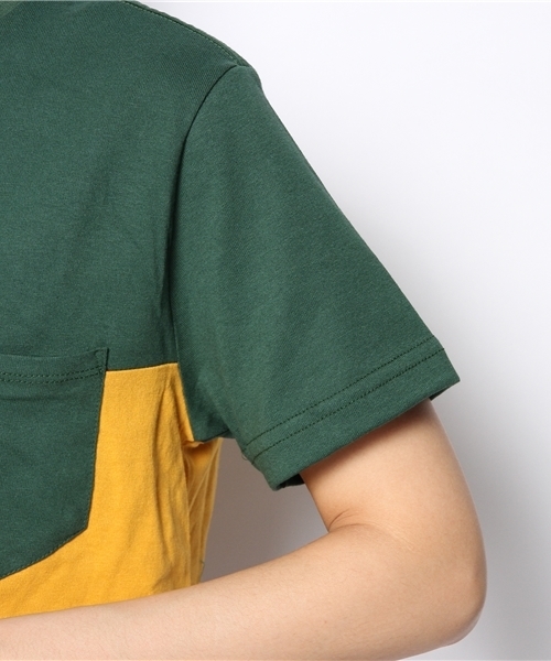 BEAMS BOY(ビームスボーイ)の「WALLA WALLA SPORT / ラスタパネル ポケットTシャツ (Tシャツ/カットソー・レディース・グリーン・ONE SIZE)」の5枚目の写真