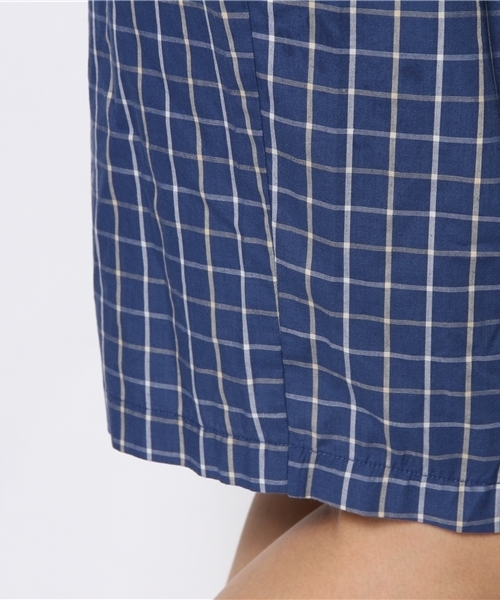 coen（コーエン）の「ブロックチェック柄ショートパンツ（その他パンツ・レディース・コバルトブルー/ネイビー/ケリー・フリー）」の10枚目の写真