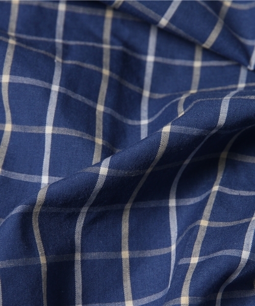 coen（コーエン）の「ブロックチェック柄ショートパンツ（その他パンツ・レディース・コバルトブルー/ネイビー/ケリー・フリー）」の4枚目の写真