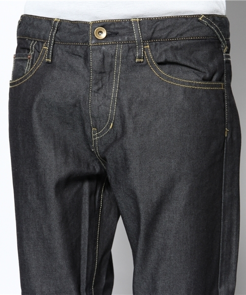 coen（コーエン）の「ボーイフレンドインディゴデニム（デニムパンツ・レディース・ネイビー・LARGE/MEDIUM/SMALL）」の7枚目の写真
