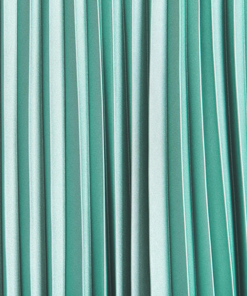 UNITED ARROWS（ユナイテッドアローズ）の「＜STYLE for LIVING＞サテン プリーツ ロングスカート†（スカート・レディース・ライム/ベージュ/イエロー・FREE）」の11枚目の写真