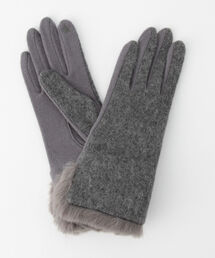 【VINCENT PRADIER/ヴィンセントプラディエ】インエコファーカットグローブ