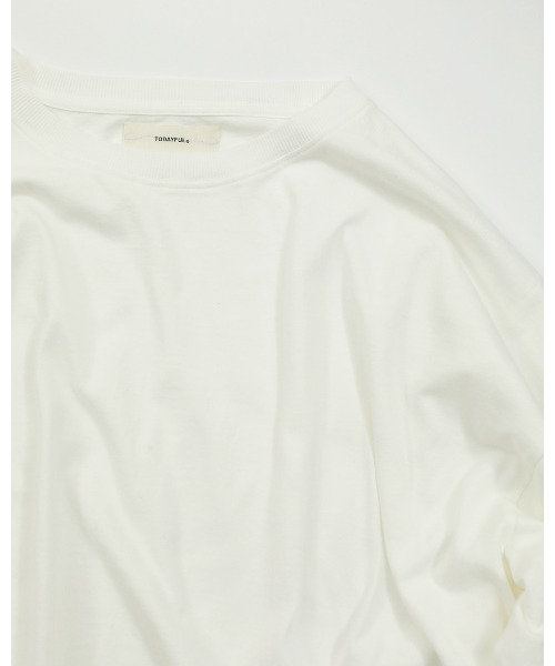 TODAYFUL（トゥデイフル）の「BigロングロンT（Tシャツ/カットソー・レディース・ホワイト/ブラック・FREE）」の9枚目の写真
