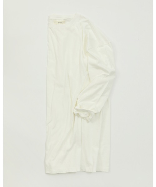 TODAYFUL（トゥデイフル）の「BigロングロンT（Tシャツ/カットソー・レディース・ホワイト/ブラック・FREE）」の12枚目の写真