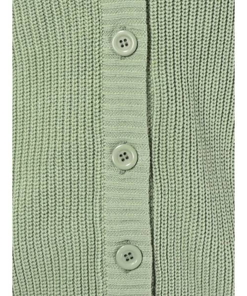 EMODA（エモダ）の「ネックストラップ2WAYカーデ（カーディガン/ボレロ・レディース・ホワイト/ブラック/ベージュ/ライム・FREE）」の7枚目の写真