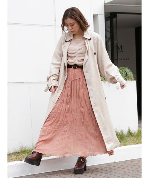 dazzlin(ダズリン)の「ふんわりマシュマロプルオーバー(ニット/セーター・レディース・ベージュ/オレンジ/グリーン/アイボリー・FREE)」の16枚目の写真