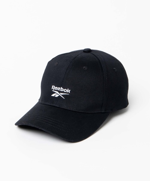 Reebok（リーボック）の「∴WEGO/Reebok ベクターロゴLowCap（キャップ・メンズ・ホワイト/ブラック・FREE）」の2枚目の写真