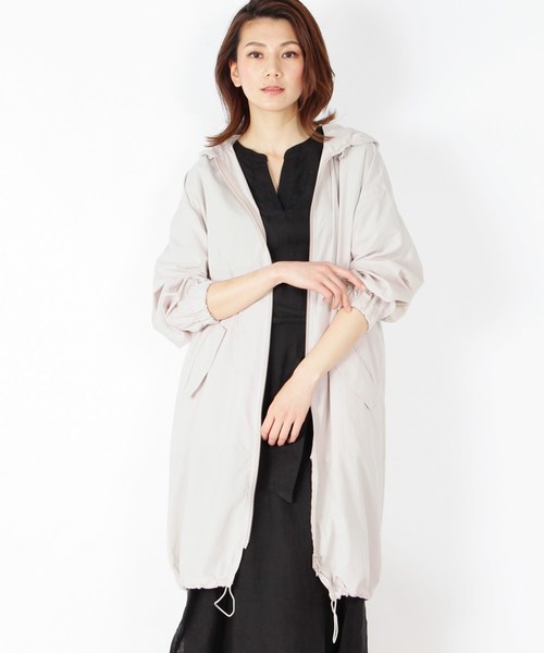 ポケッタブルライトコート その他アウター Hushush ハッシュアッシュ のファッション 福田麻琴さんコラボ 大特価セール中