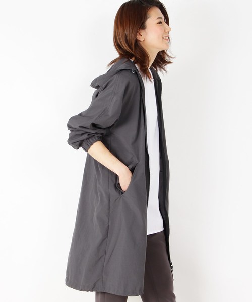 ポケッタブルライトコート その他アウター Hushush ハッシュアッシュ のファッション 福田麻琴さんコラボ 大特価セール中